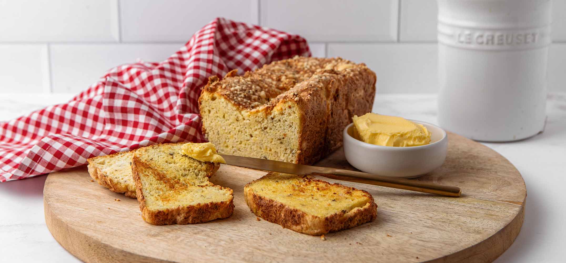 Banting Cauliflower Bread