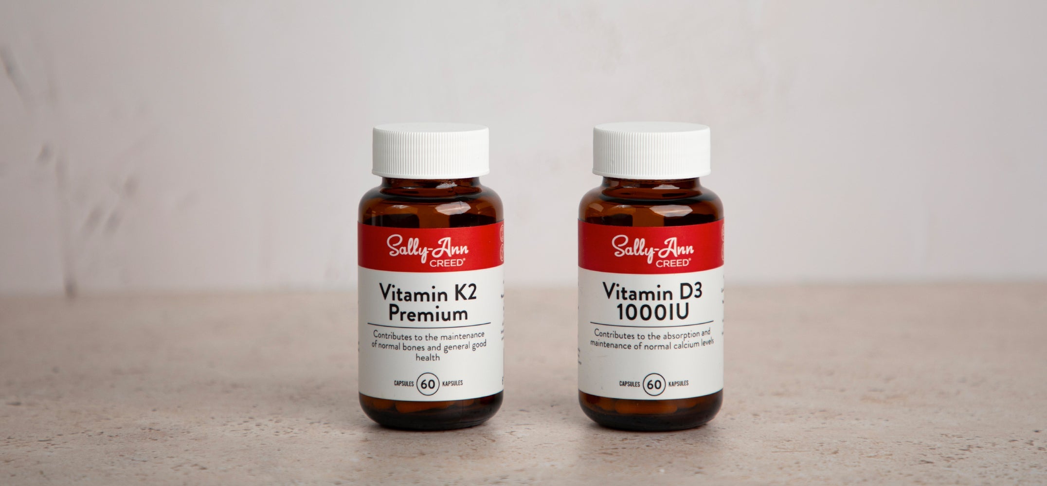 Collagen, Vitamin D and K2