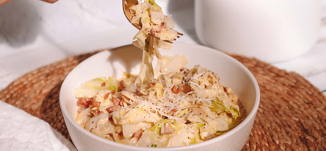 Cabbage Carbonara