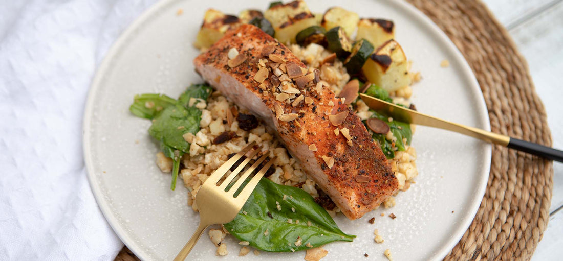 Spanish-Crusted Salmon