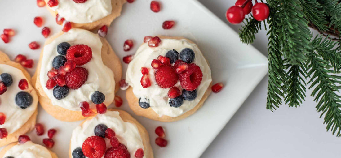 Christmas Mini Pavlovas