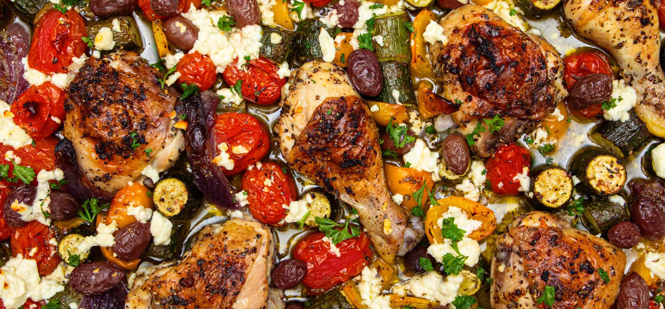 Mediterranean baked chicken