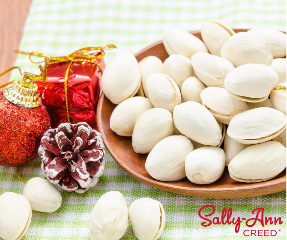 Christmassy Chocolate Pistachio Energy Bites