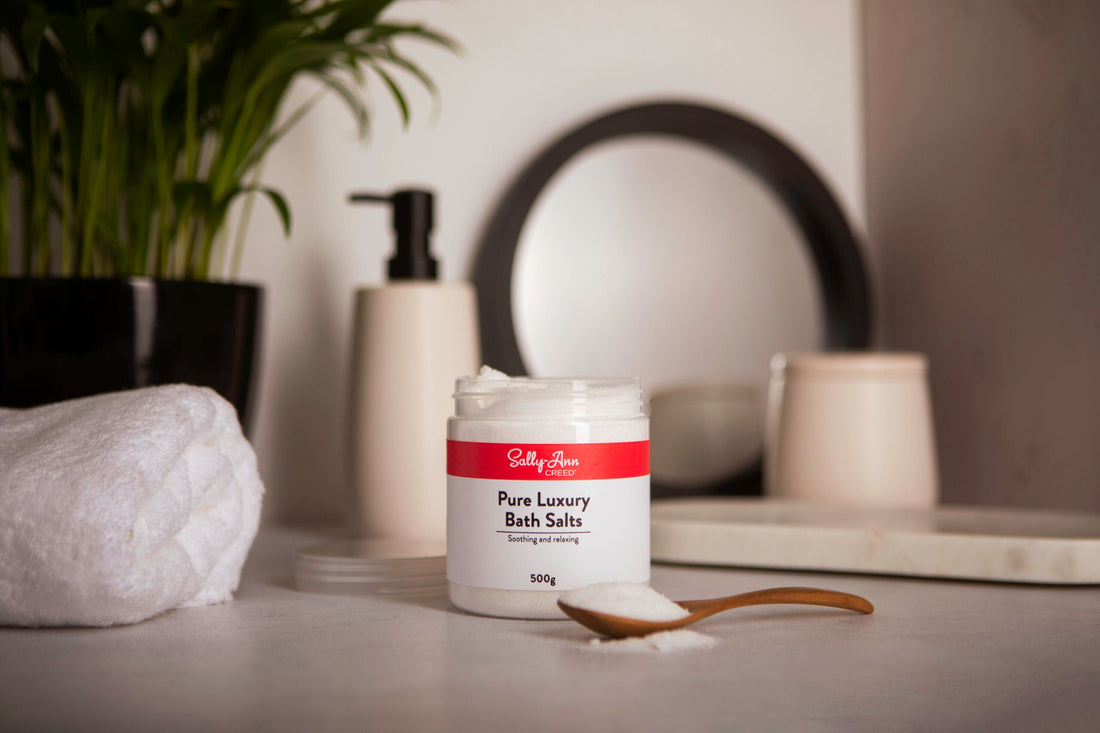 How to use our luxury bath salts