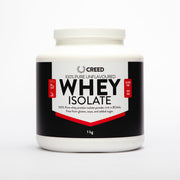 1kg Creed Whey Isolate (Unflavoured)