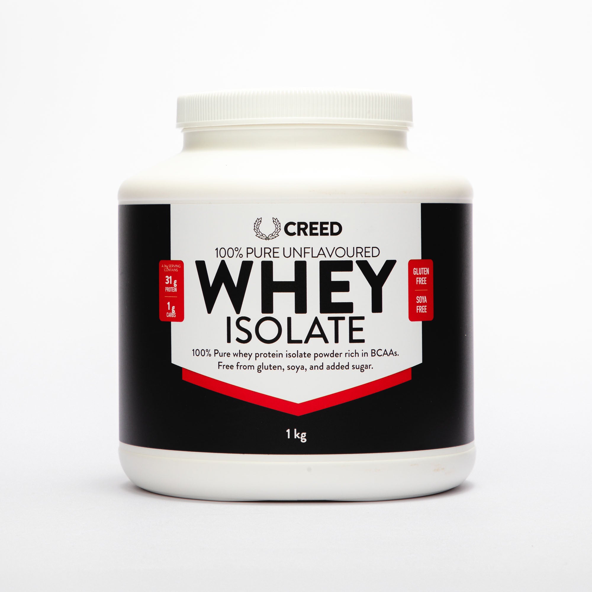 1kg Creed Whey Isolate (Unflavoured)