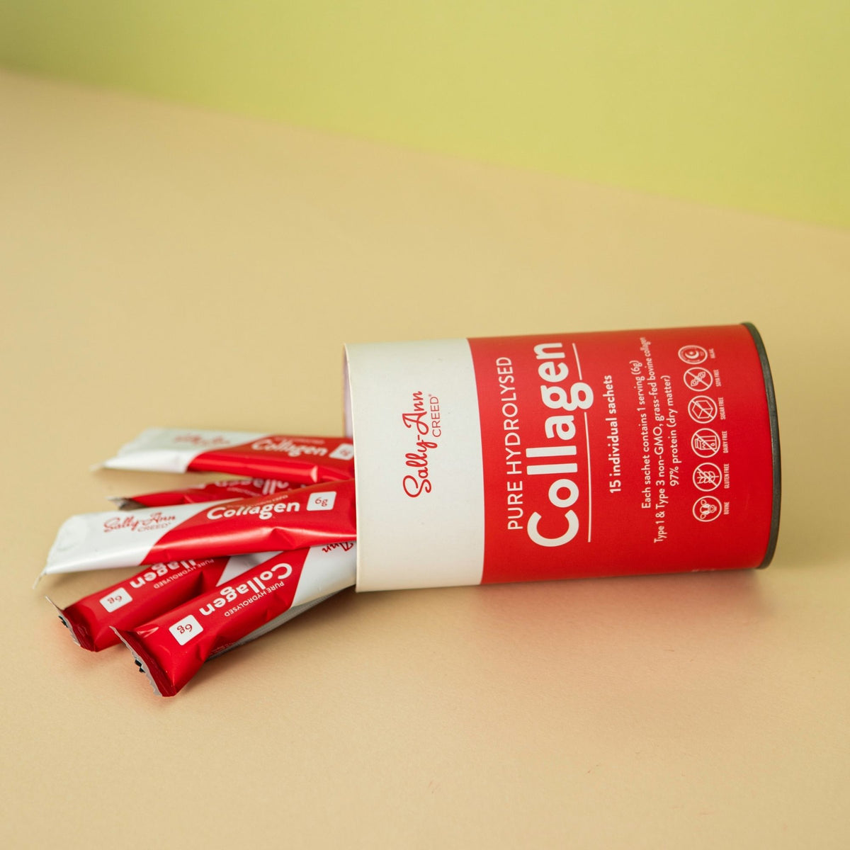 Pure Hydrolysed Collagen Sachet Tube