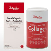Decaf Coffee Capsules & Collagen Tube