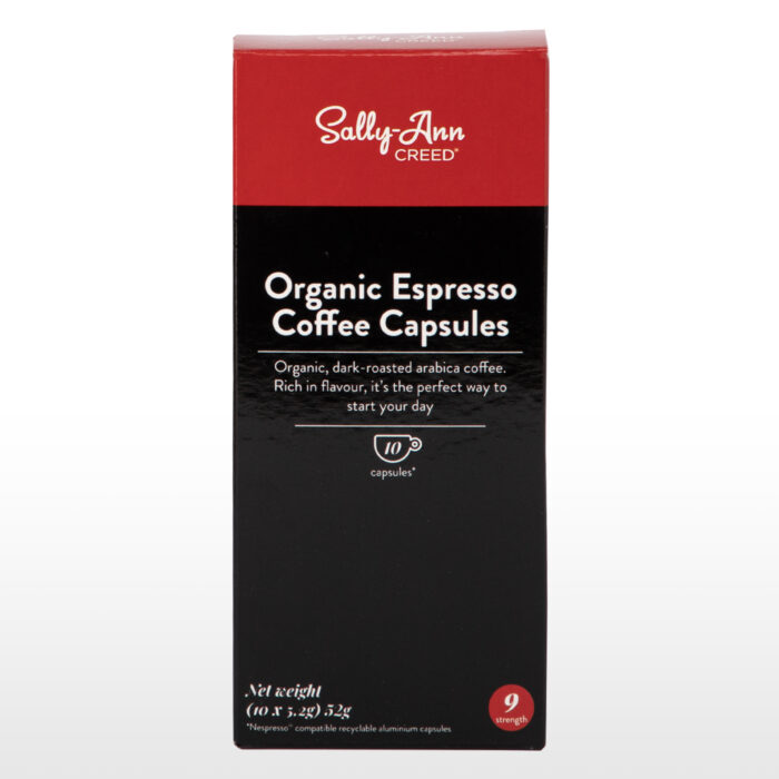 Organic Espresso Coffee Capsules