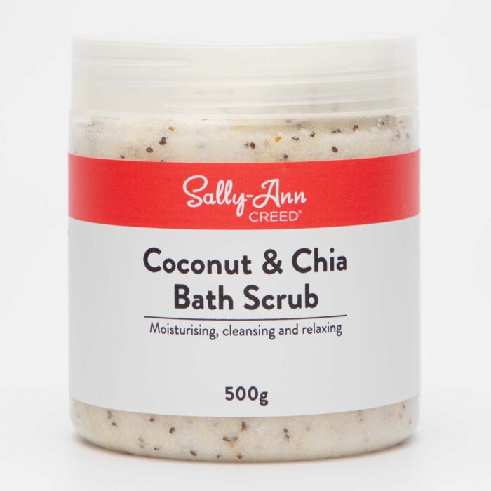 Coconut & Chia Seed Bath Scrub